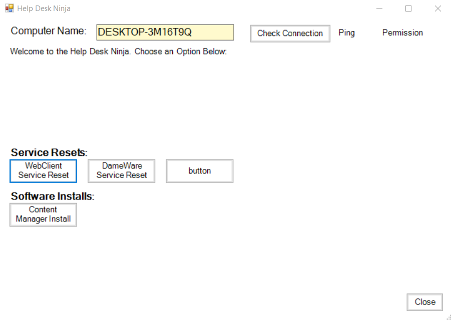 PowerShell Graphical User Interface